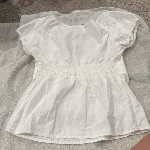 Brandy Melville White Blouse - Picture 4 of 4